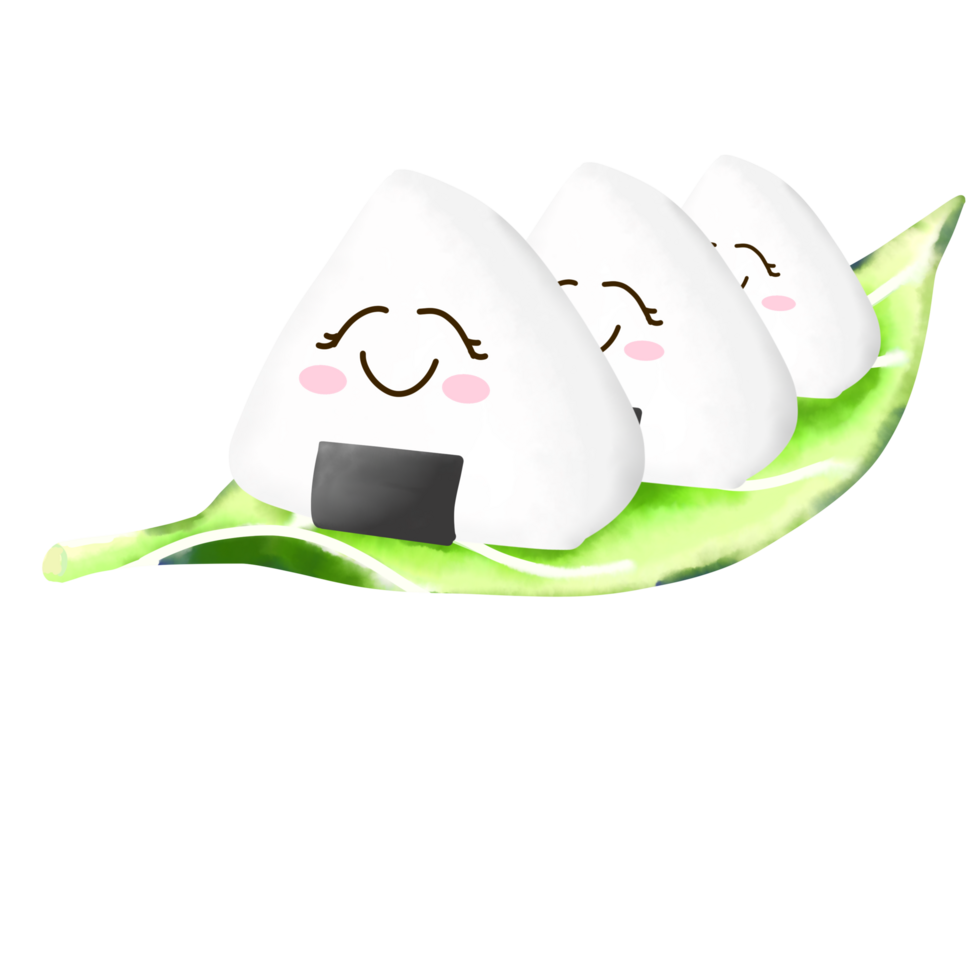 Sushi on rice wrapped in seaweed png