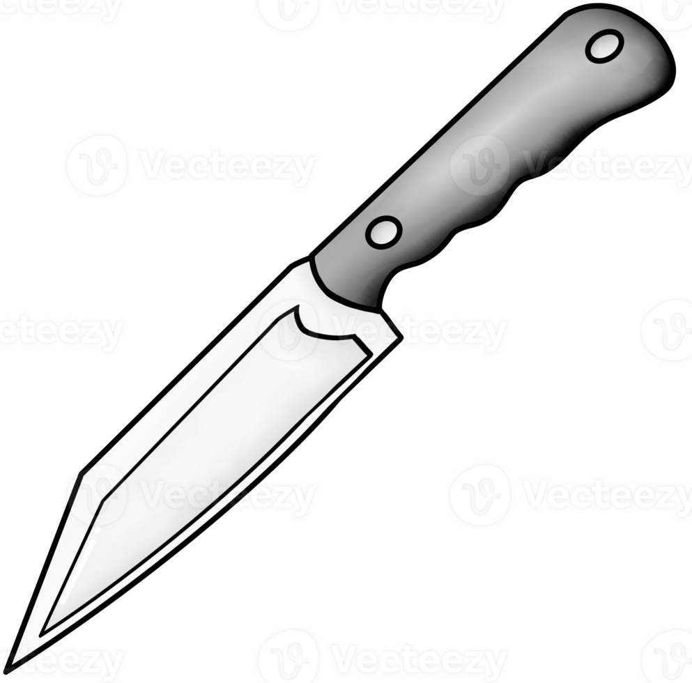 Knives used for cooking and cutting various things png
