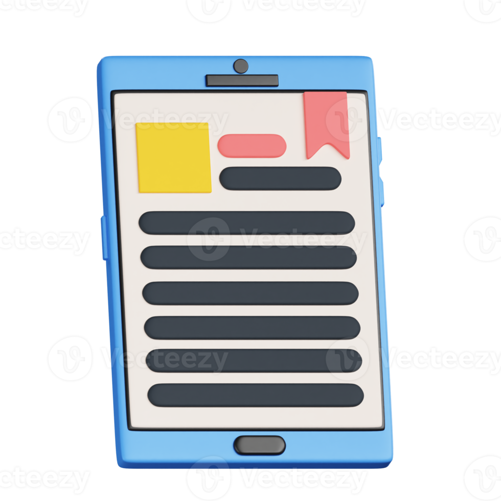 E Book 3D Icon png
