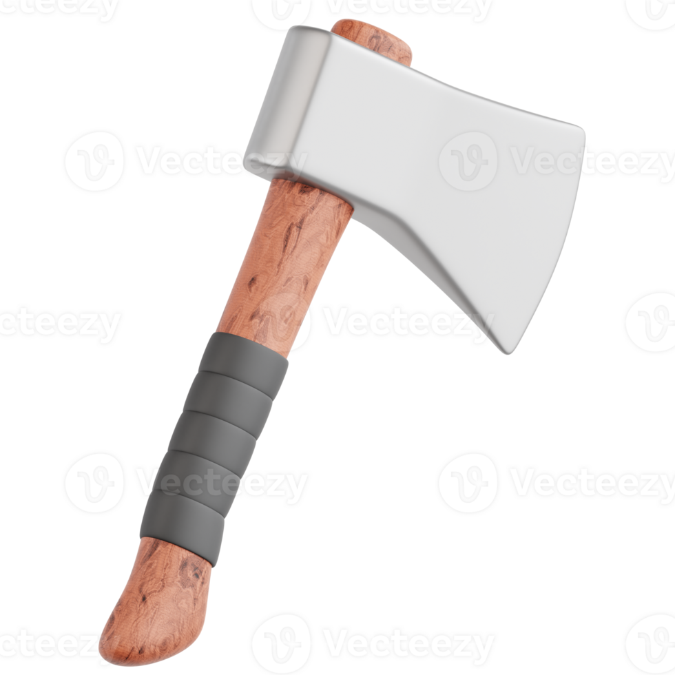 Axe 3D Icon Illustration png