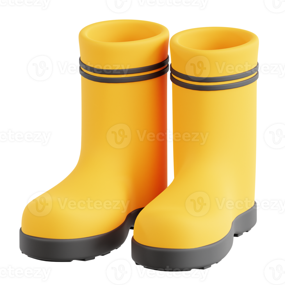 Boot 3D Icon Illustration png