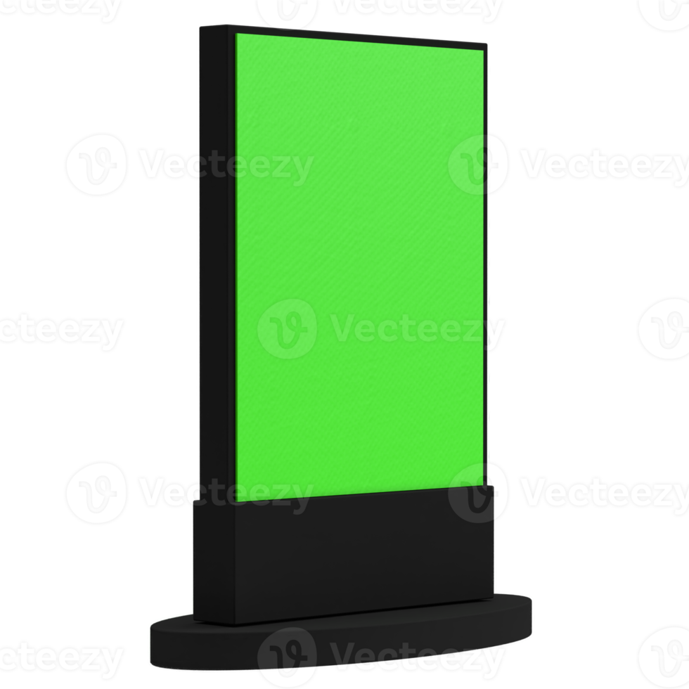 The Stand mock up for Advertising or commercial concept 3d rendering. png