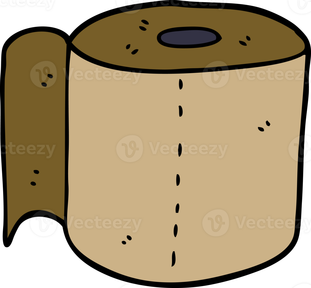 rollo de papel higiénico de dibujos animados 40550454 PNG