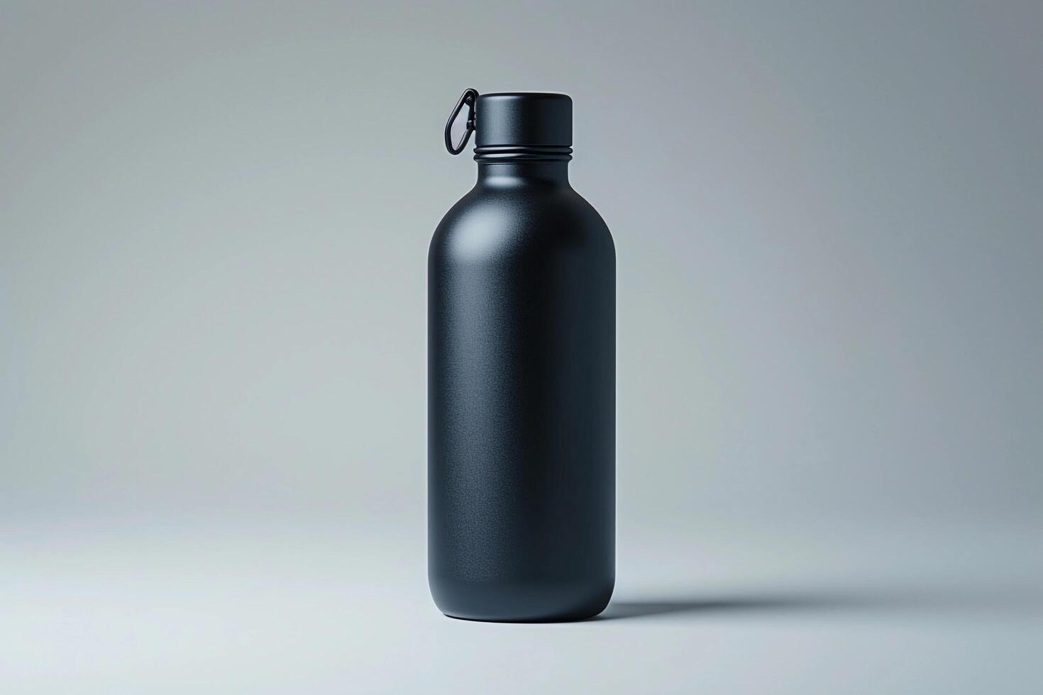 AI generated Realistic Blank Bottle Mockup photo