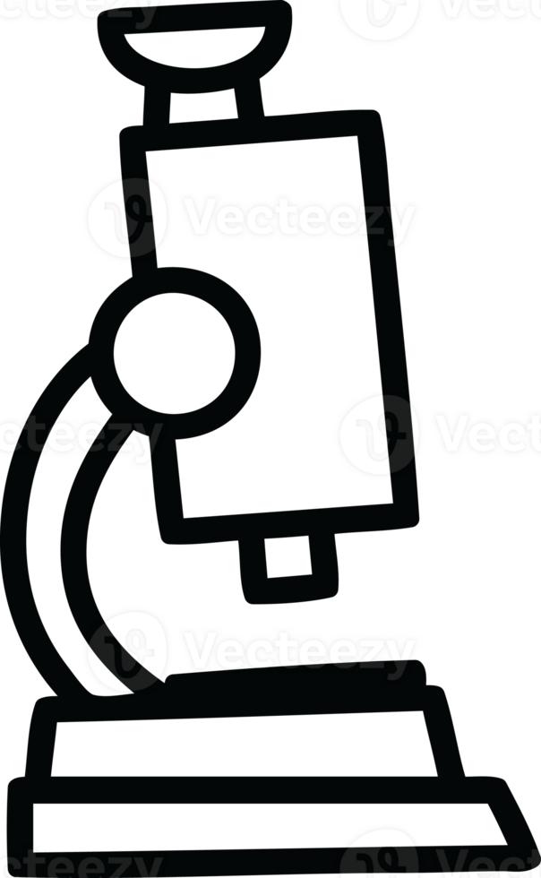 microscope and slide icon symbol png