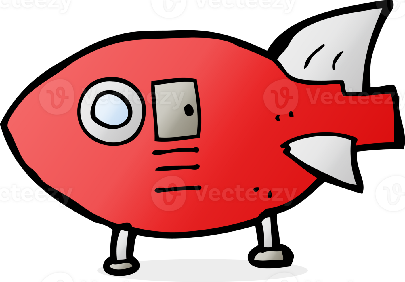 cartoon space rocket png