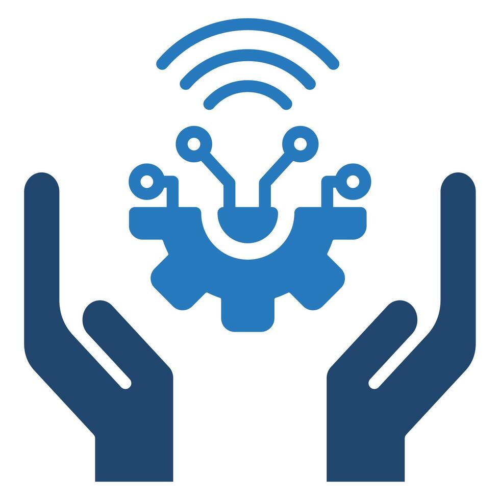 IT Services icon line vector illustration