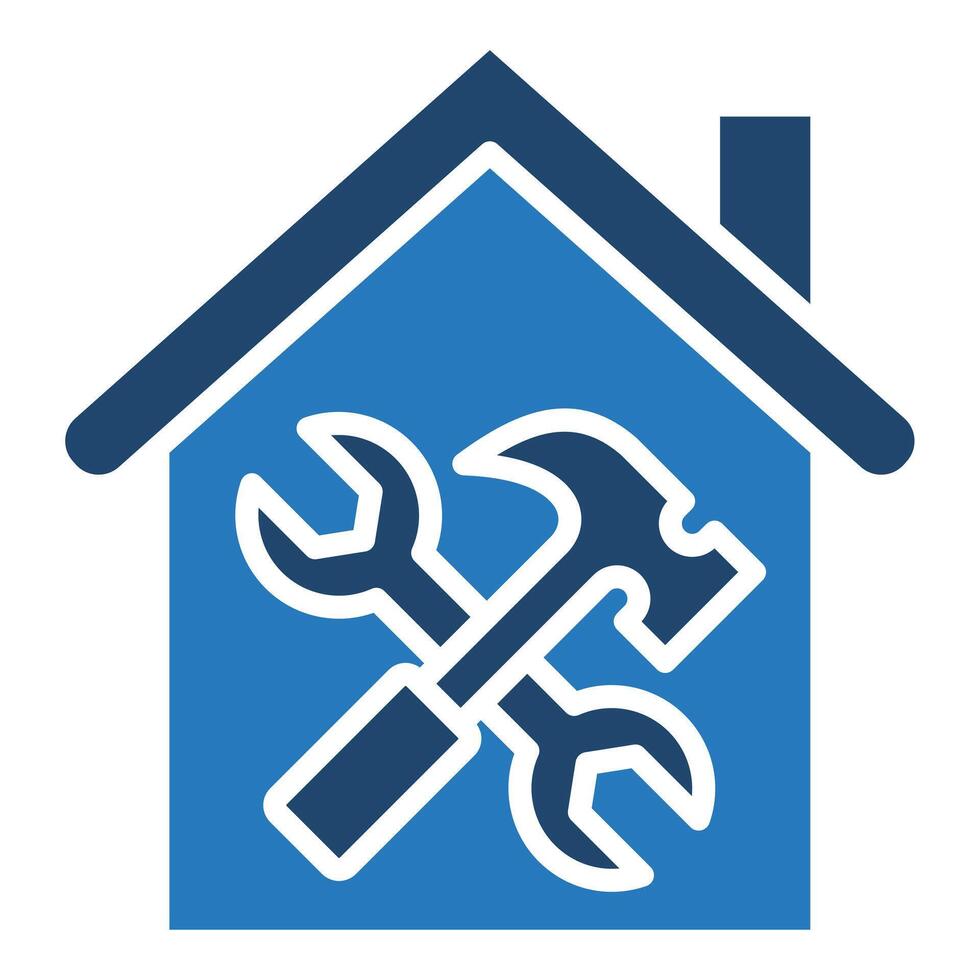 Room Maintenance icon line vector illustration