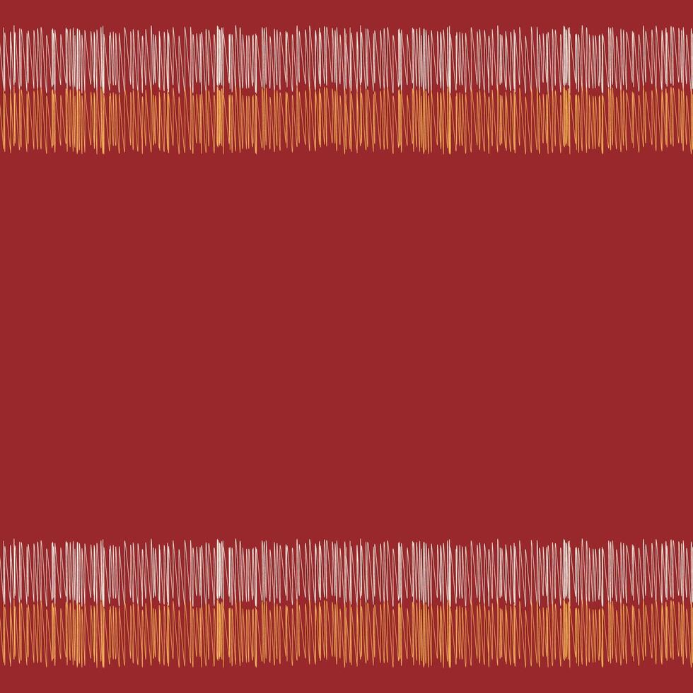 Traditional Ethnic ikat motif fabric pattern geometric style.African Ikat embroidery Ethnic oriental pattern red background wallpaper. Abstract,vector,illustration.Texture,frame,decoration. vector