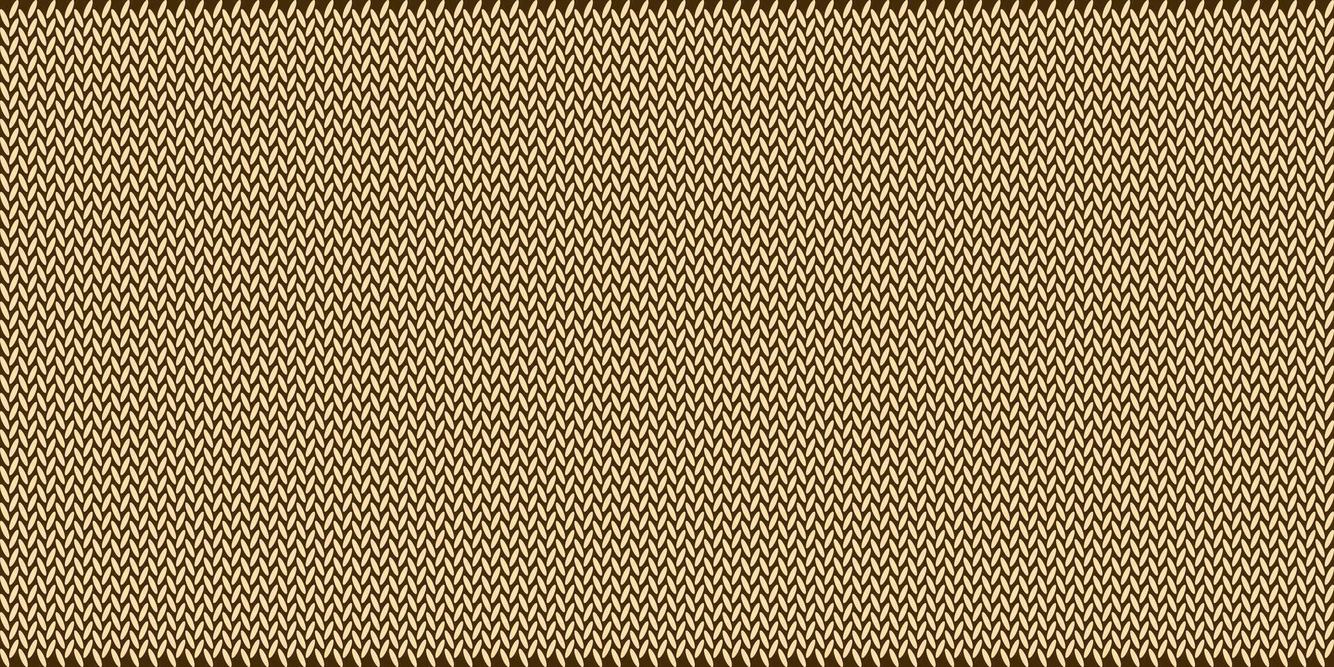 Knitted ethnic pattern, Vector cross stitch zigzag background, Embroidery repeat style, Yellow pattern seamless