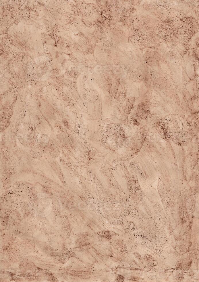 Brown recycled craft paper texture as background. Cream paper texture, Old vintage page or grunge vignette photo