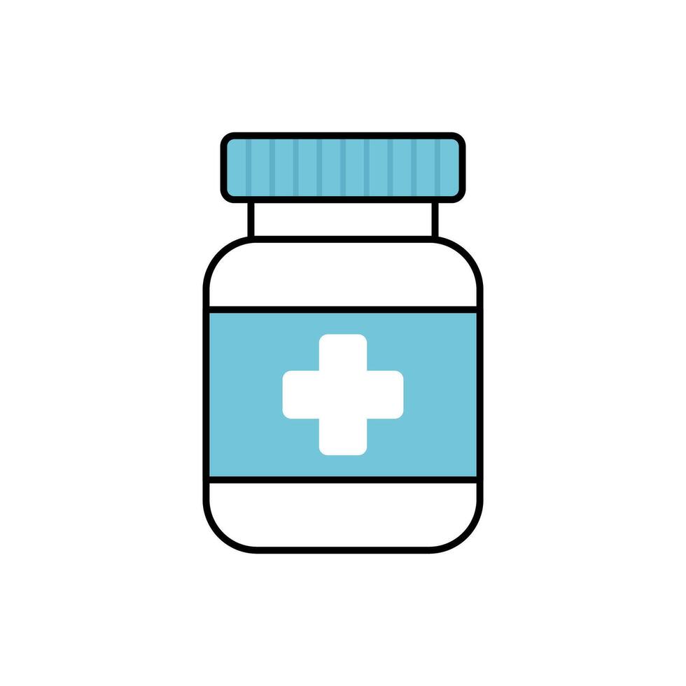Vector Medicine Flat Design Illustration