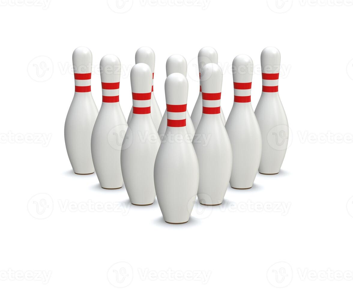 Bowling Pin Render photo