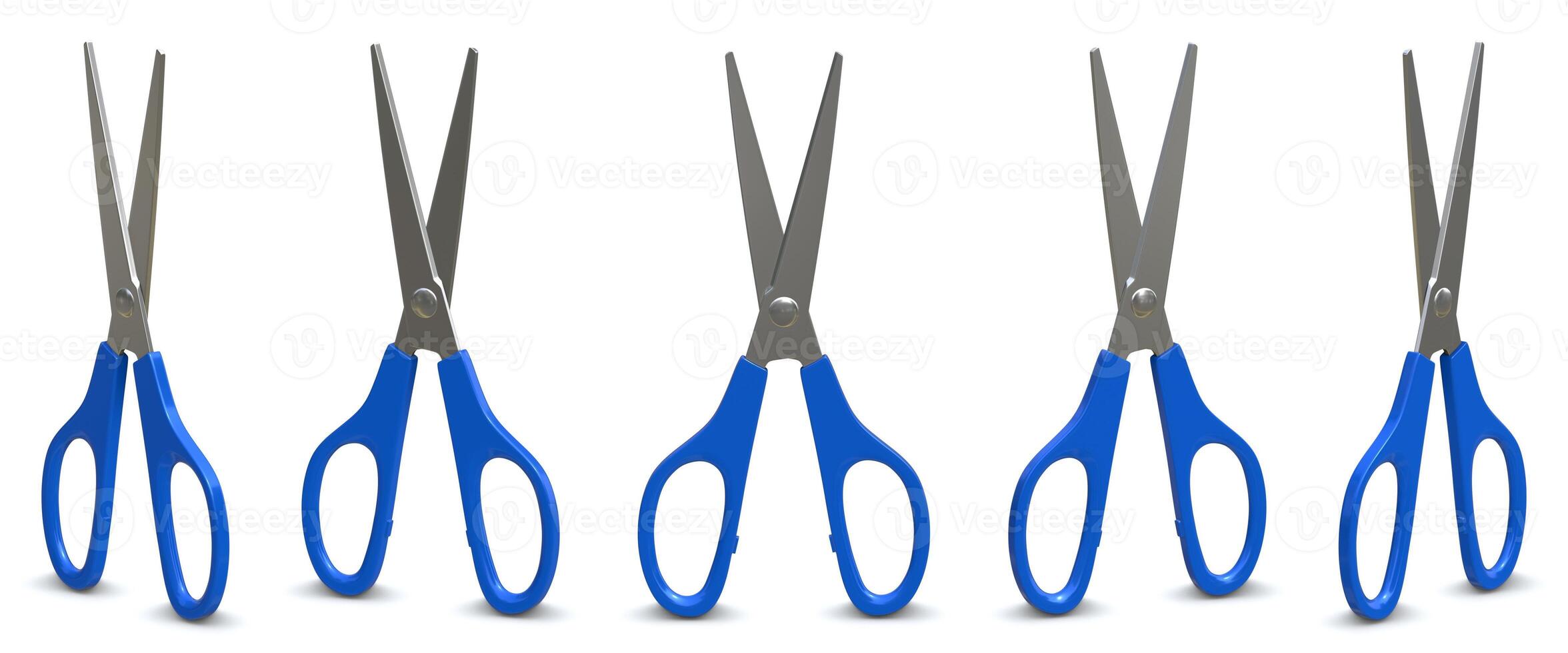 Blue Scissors Set photo