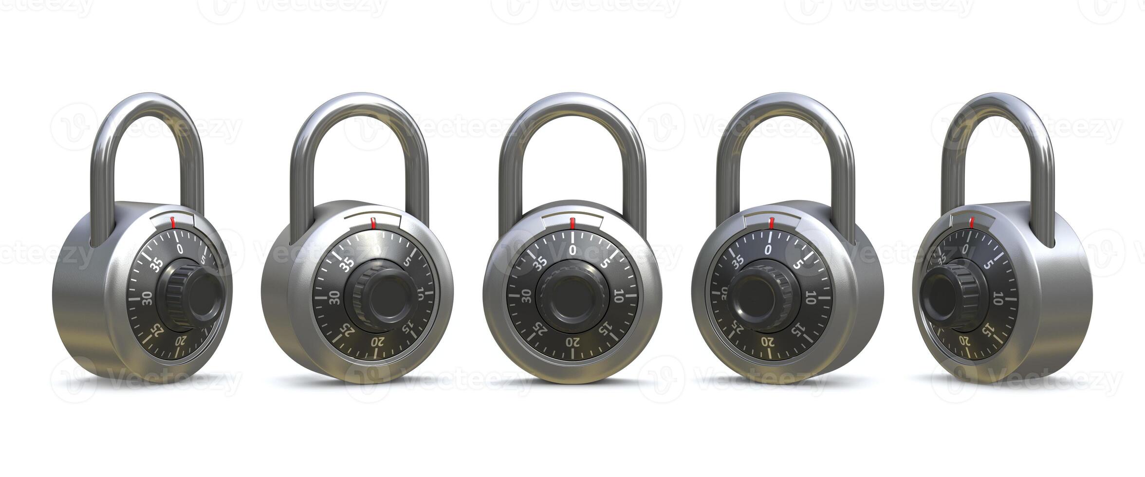 Metal Padlock Set photo
