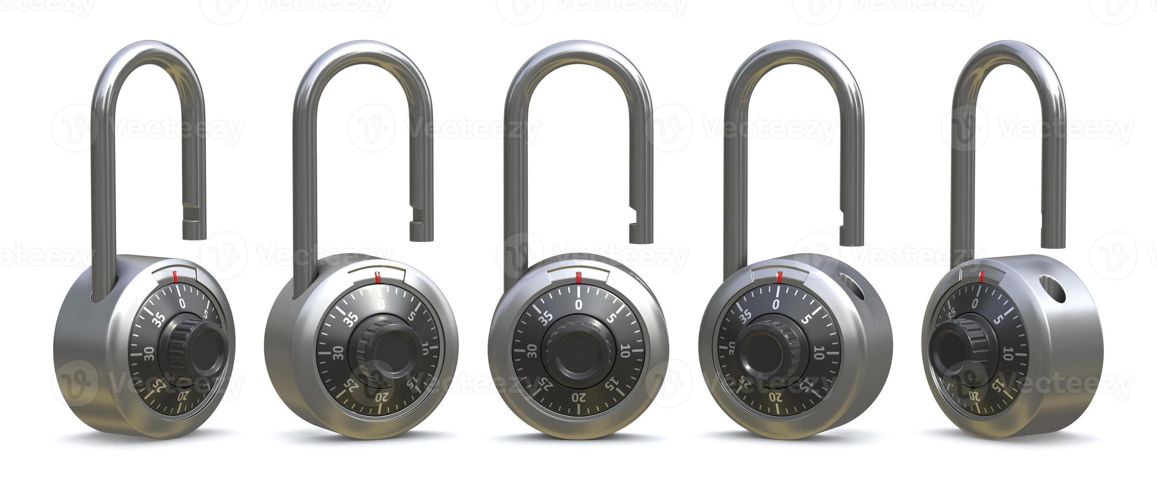 Metal Padlock Set photo