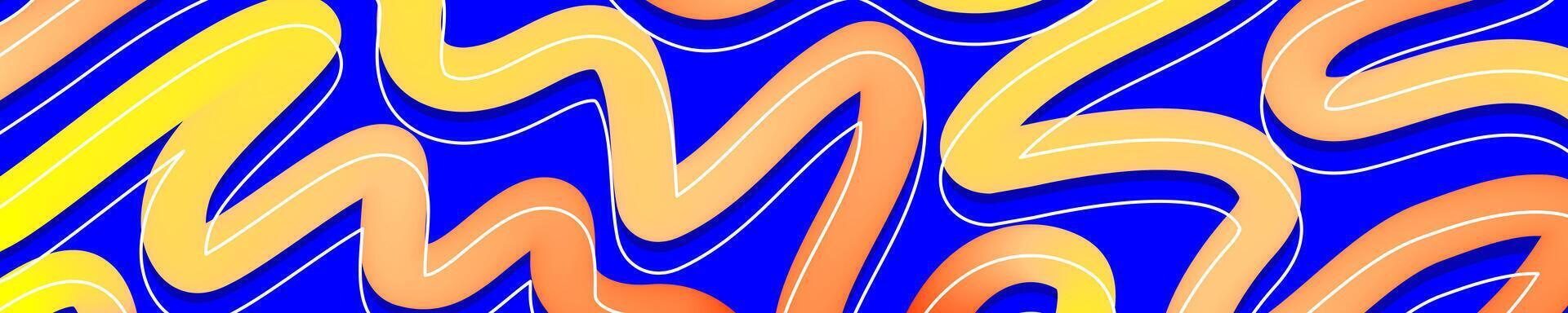 Abstract line vector background colorful style