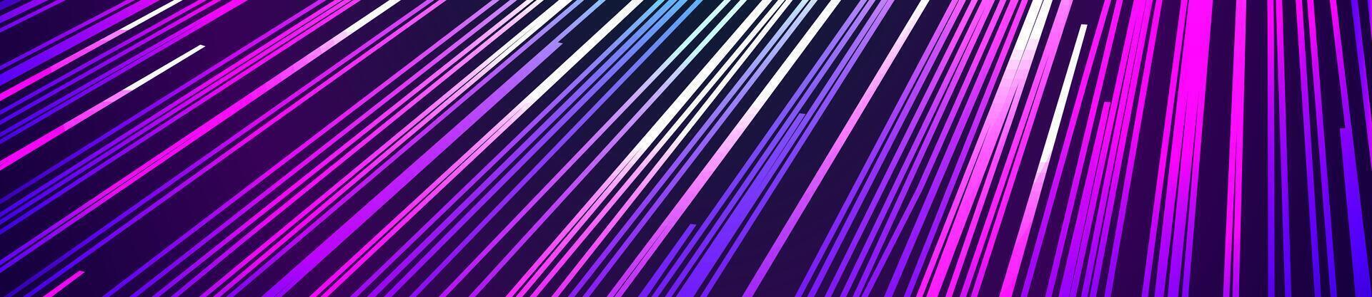 Neon speed line background stripe effect vector