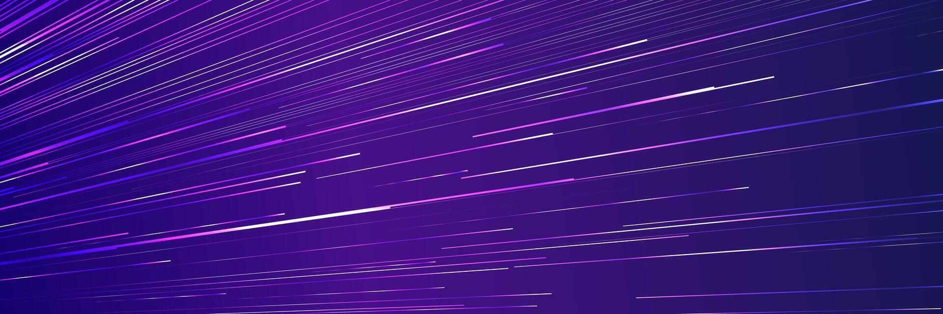 Neon speed line background stripe effect vector