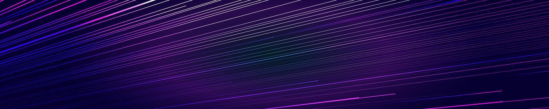 Neon speed line background set stripe effect vector