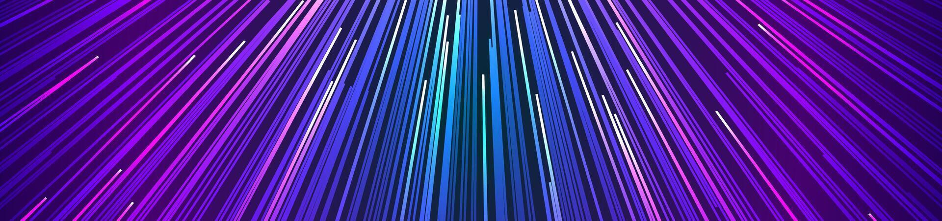 Vibrant Neon Line Background stripe effect vector