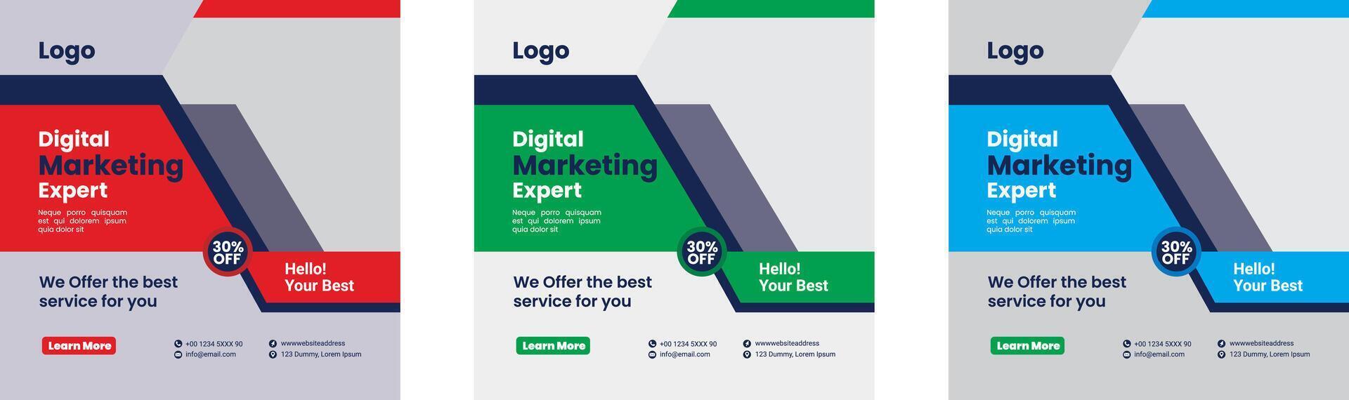 Post Card Design vector