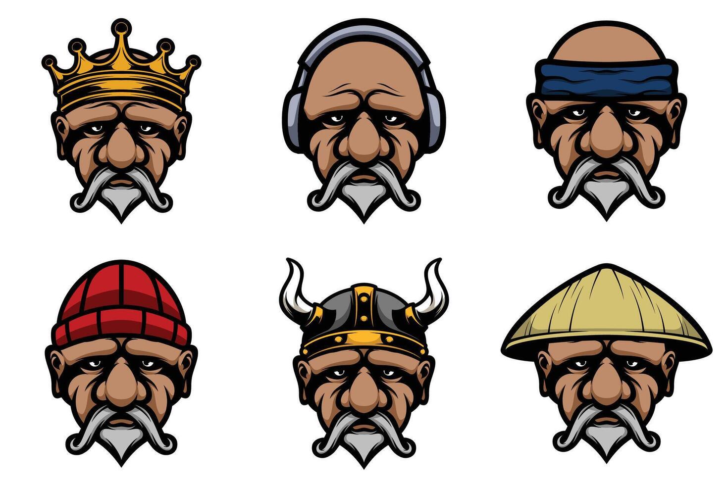 Old Man Bundle vector