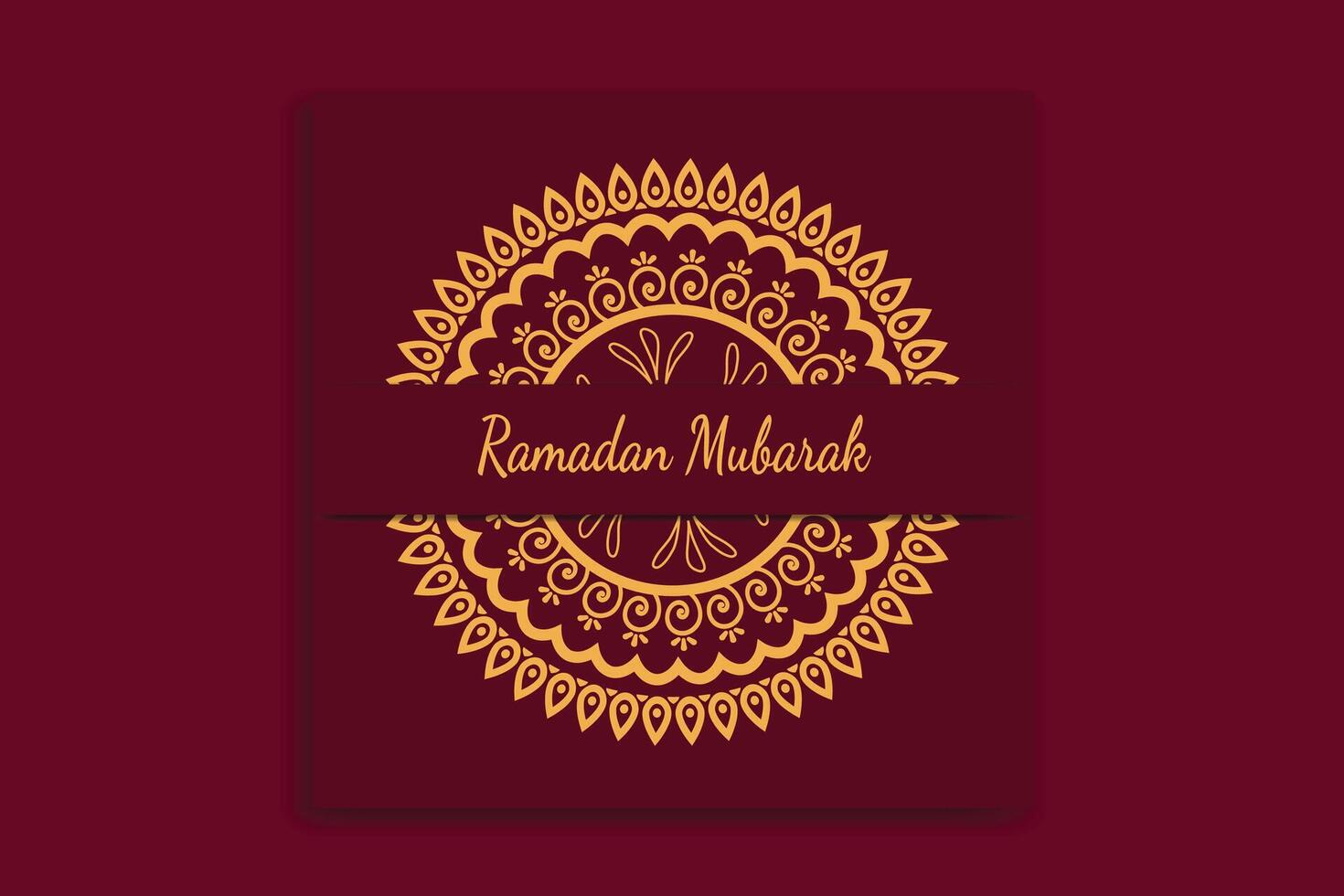 Ramadan Banner Design Social Media post vector