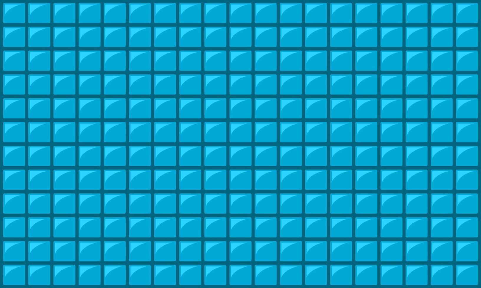Abstract blue glass tile seamless pattern background vector