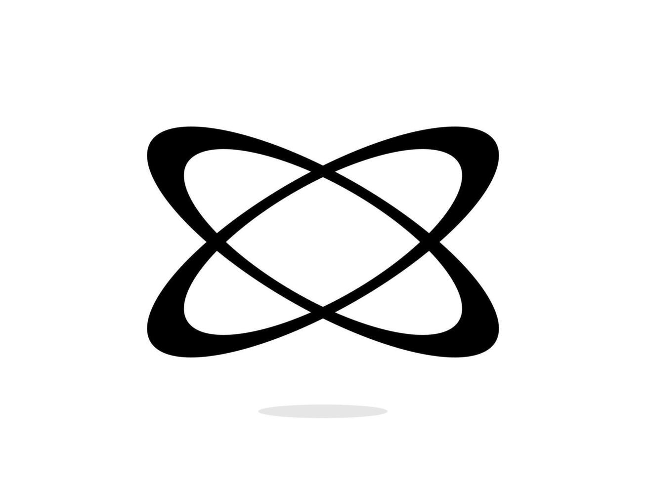 Y2k planet element design icon vector