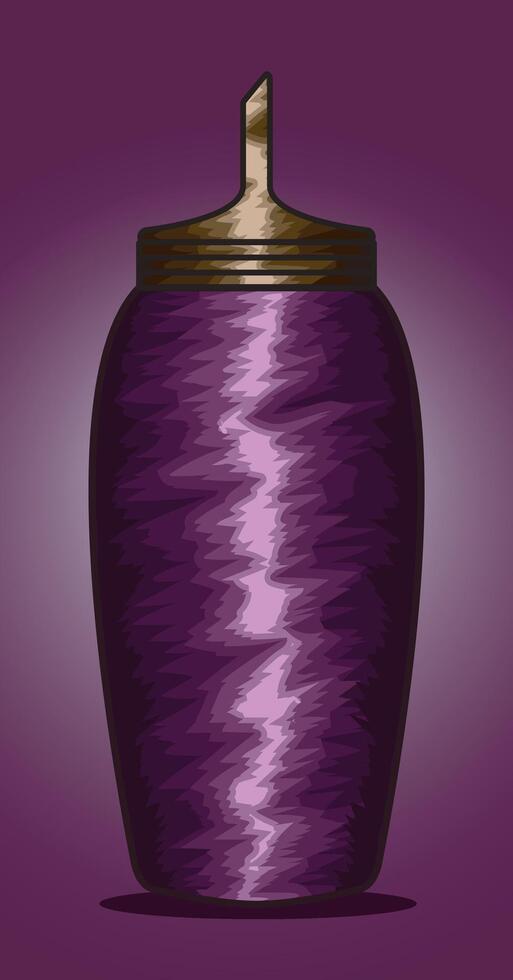Water Bottle Vector Illustration Design