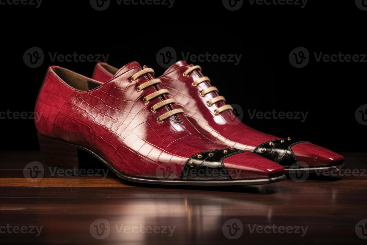 AI generated Pair square toe. Generate Ai photo