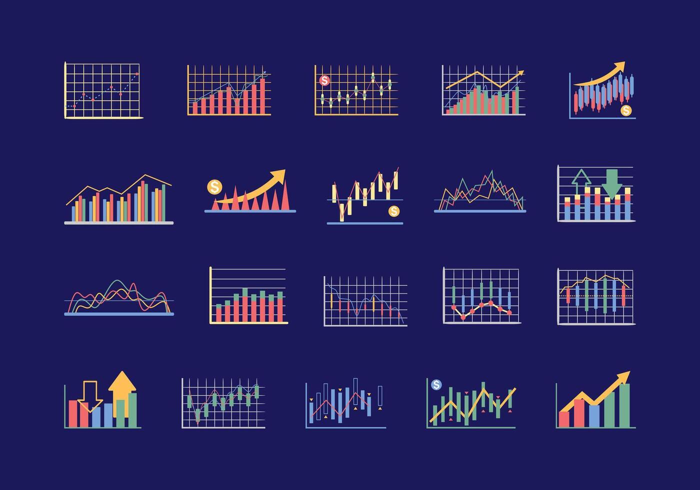 valores mercado negocio elemento conjunto vector