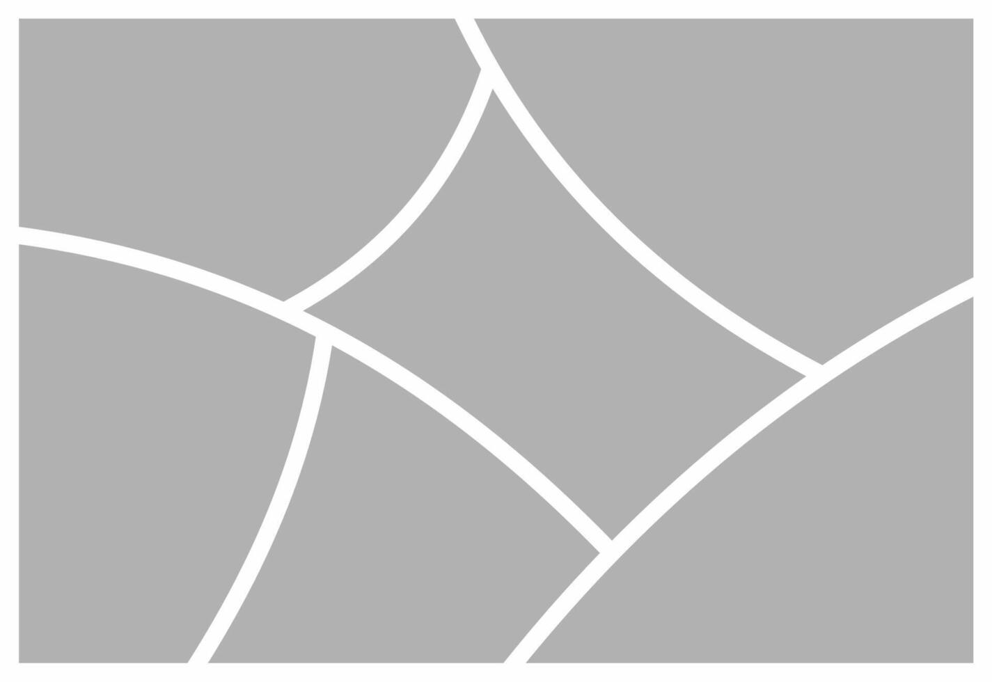 Pictures or photos frame collage. comics page grid layout abstract photo frames and digital photo wall template vector