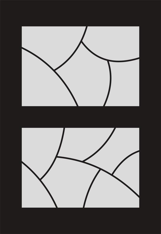 Pictures or photos frame collage abstract photo frames and digital photo wall template vector