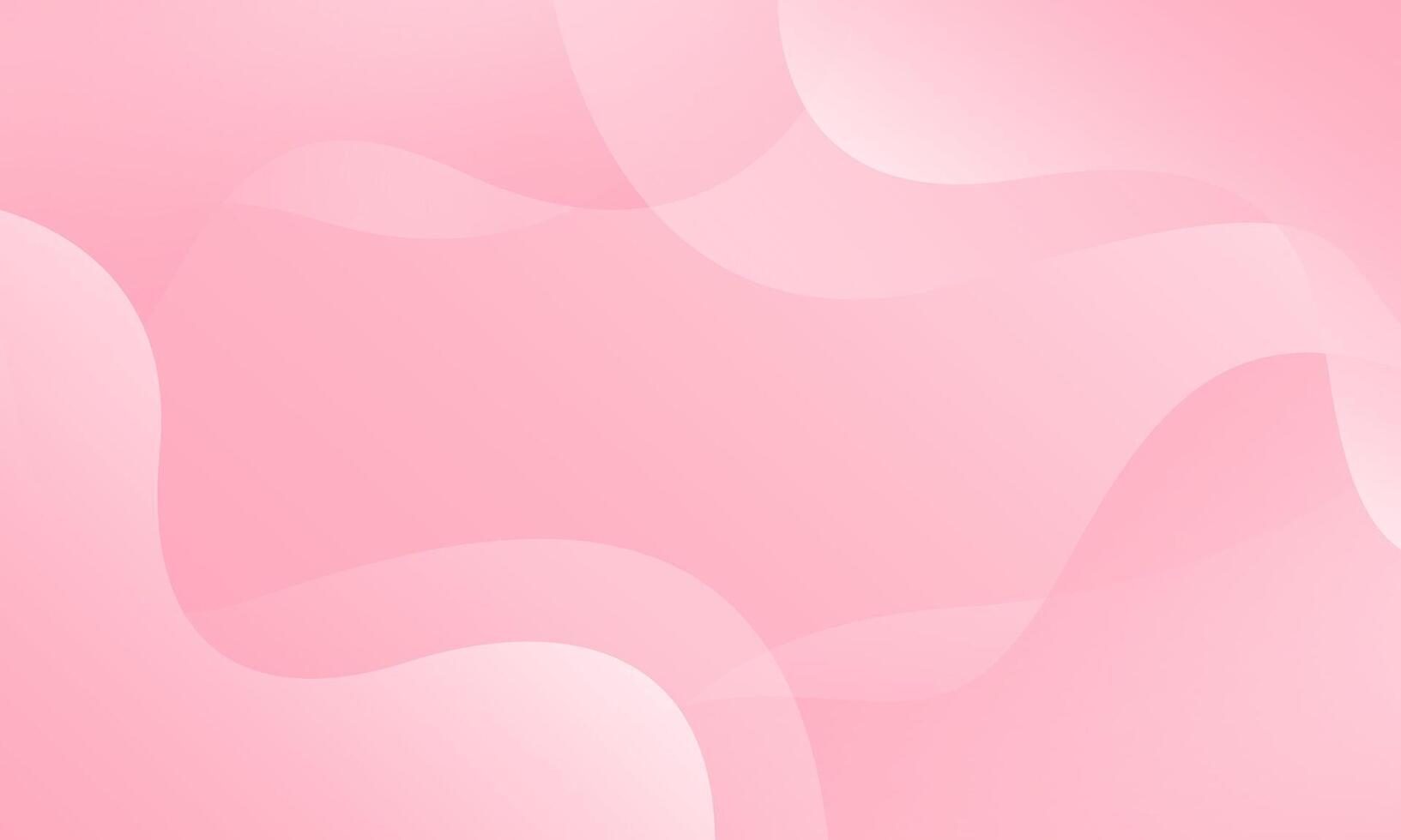 Bright pink abstract curve background, pink beauty dynamic wallpaper with wave shapes. Template banner background for beauty products, sales, ads, pages, events, web, and others vector