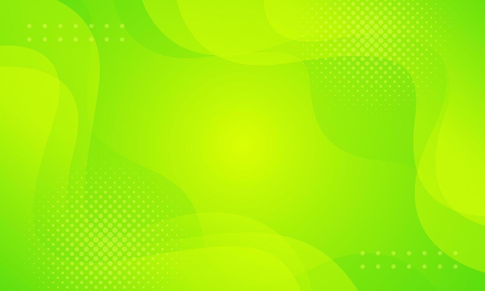 Green-yellow gradient background design with liquid wave shapes. Abstract wallpaper. Suitable for sales banners, ads, events, templates, pages, webs, and others vector