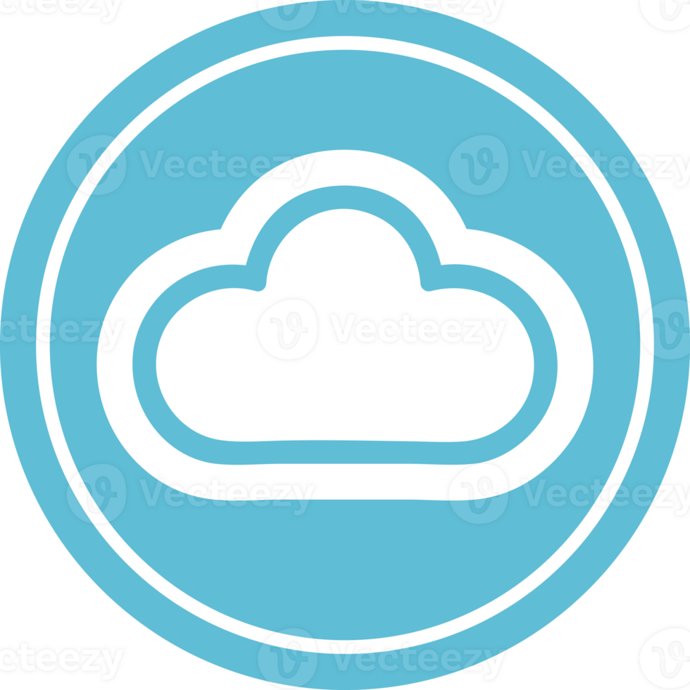 weather cloud circular icon symbol png