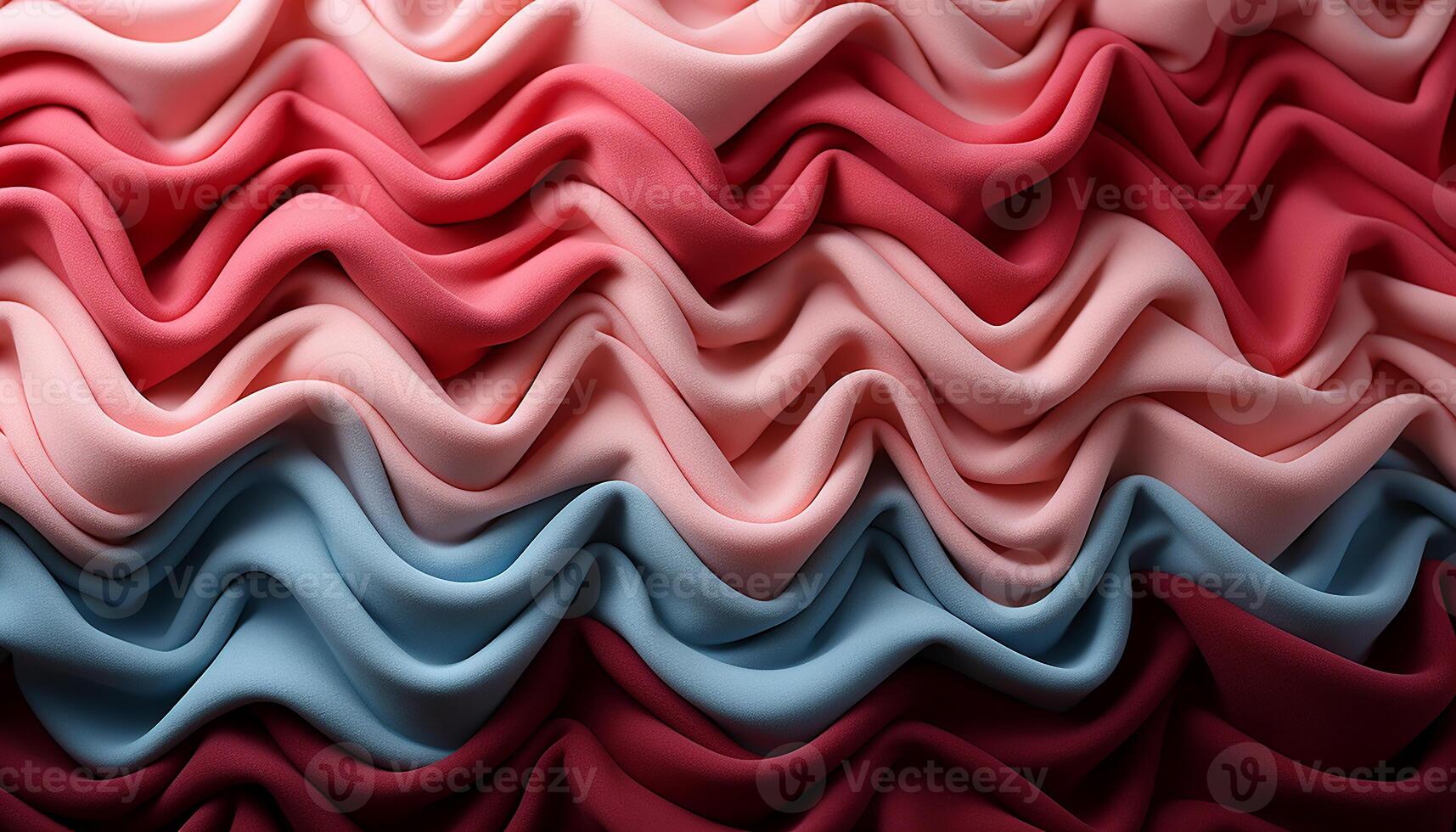 AI generated Abstract wave pattern in vibrant colors creates a modern backdrop generated by AI photo