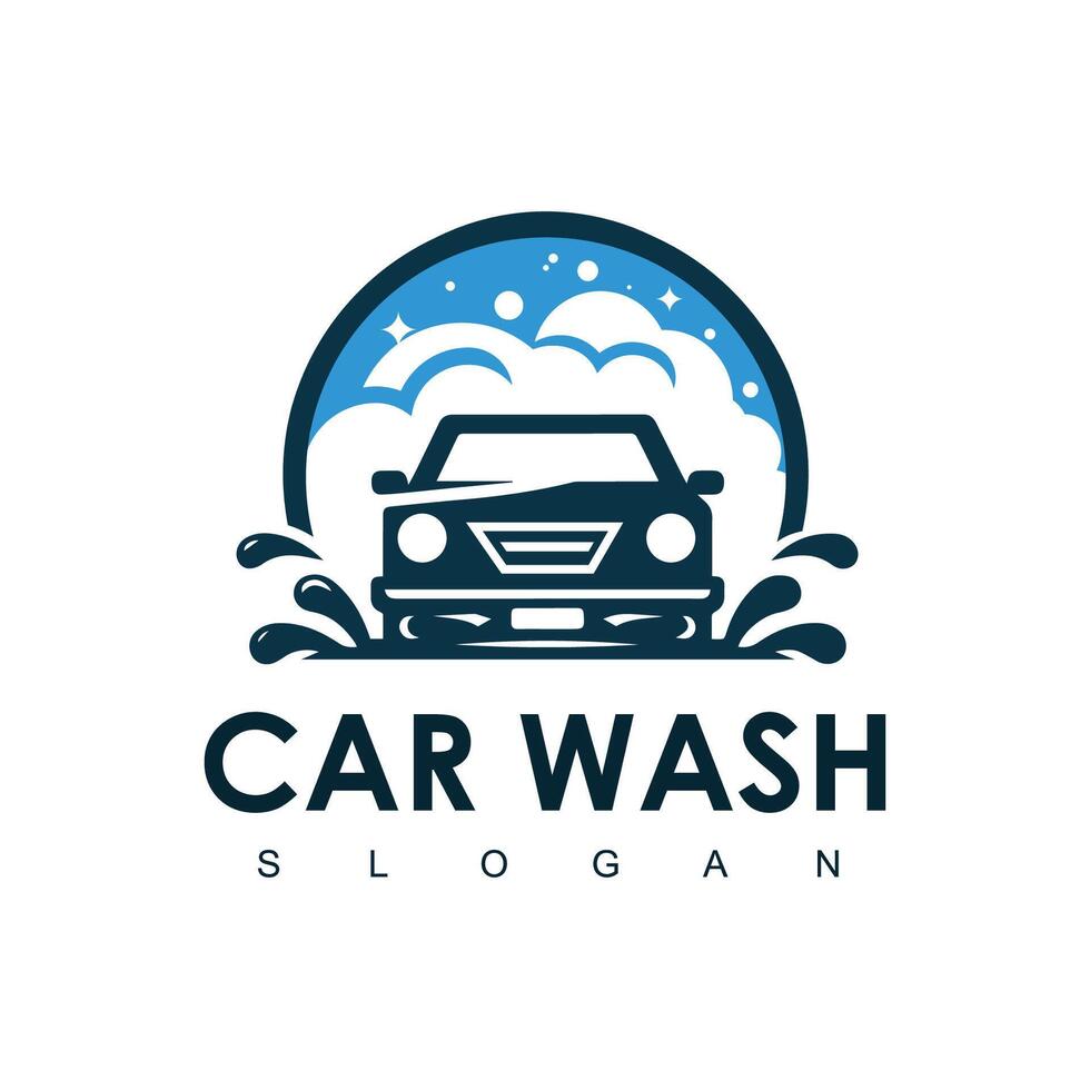 Car Wash logo designs concept vector, Automotive Cleaning logo template vector