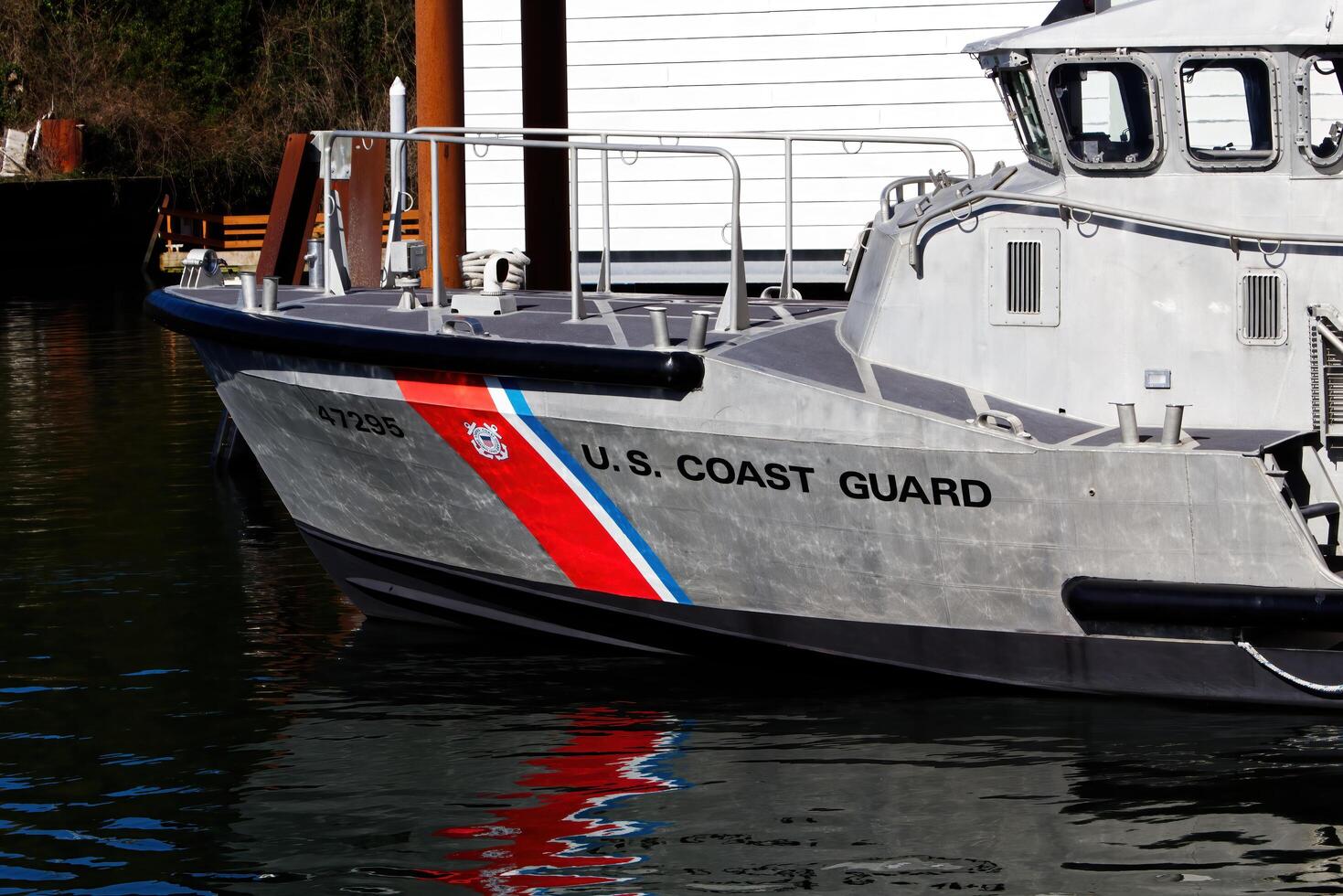 Depoe Bay, OR, 2016 - Prow Of US Coast Guard Motor Lifeboat photo