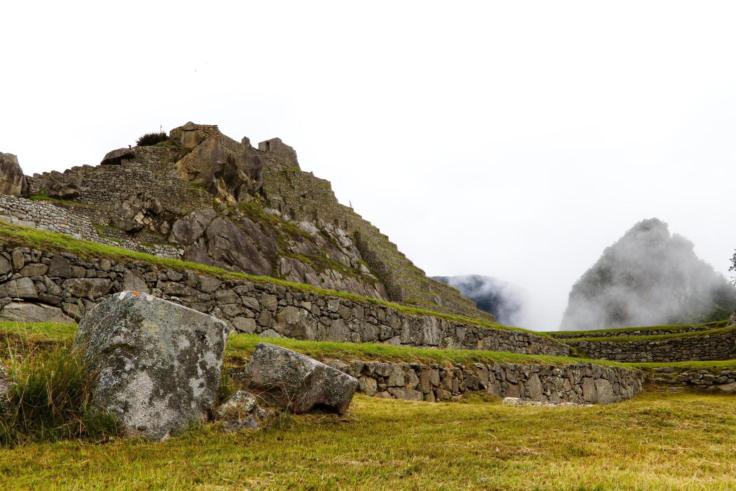 Machu Picchu, Peru, 2015 - Inca Stone Walls And Structures Machu Picchu photo