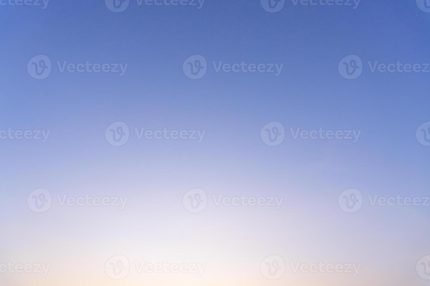 Beautiful morning or evening blue and orange sky taken at the sea used as natural blackground texture photo