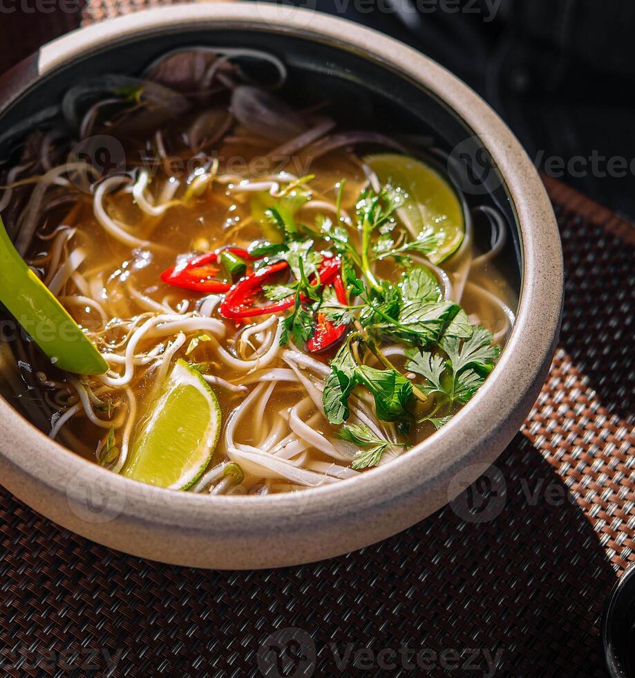 Traditional vietnamese street food photo