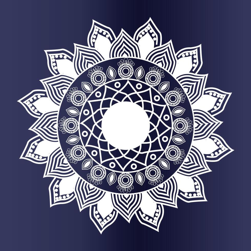 luxury mandala design vector