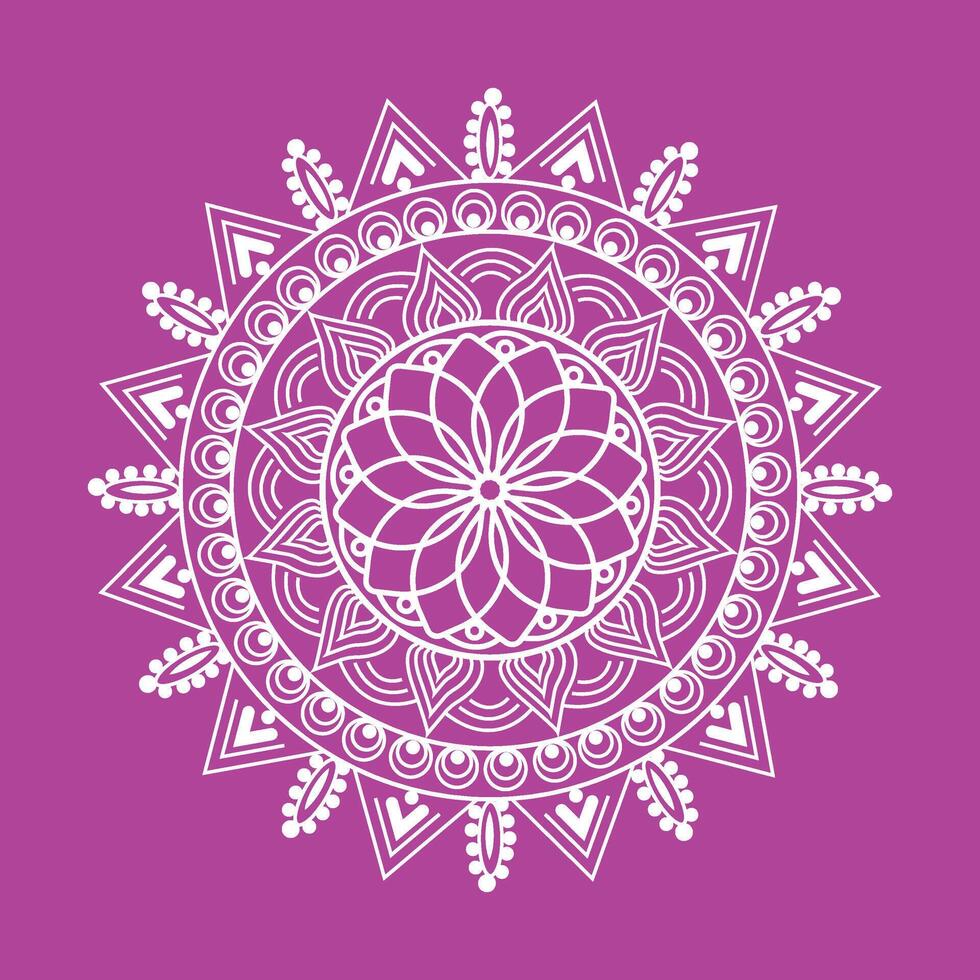luxury mandala design vector
