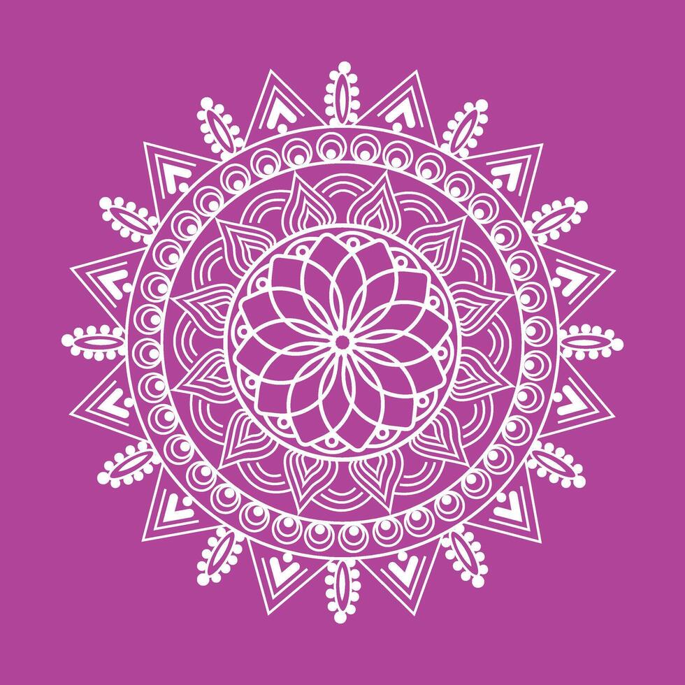 diseño de mandala de lujo vector