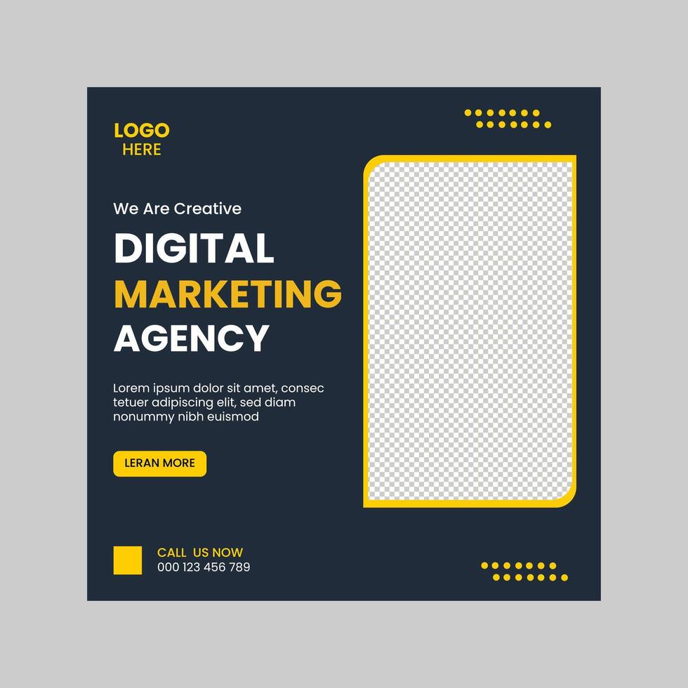 social media post vector