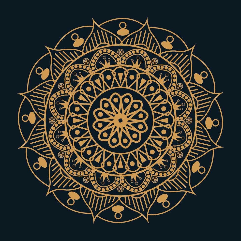 luxury mandala design vector