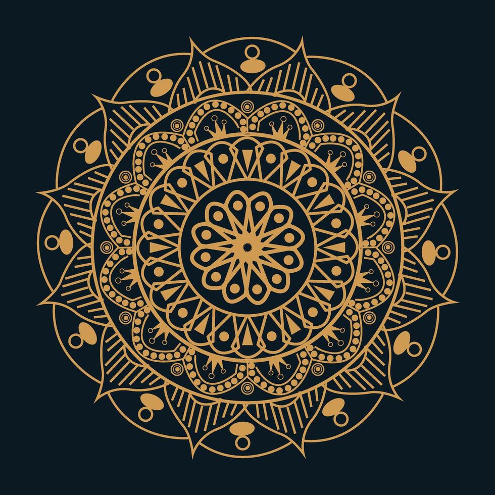 luxury mandala design vector